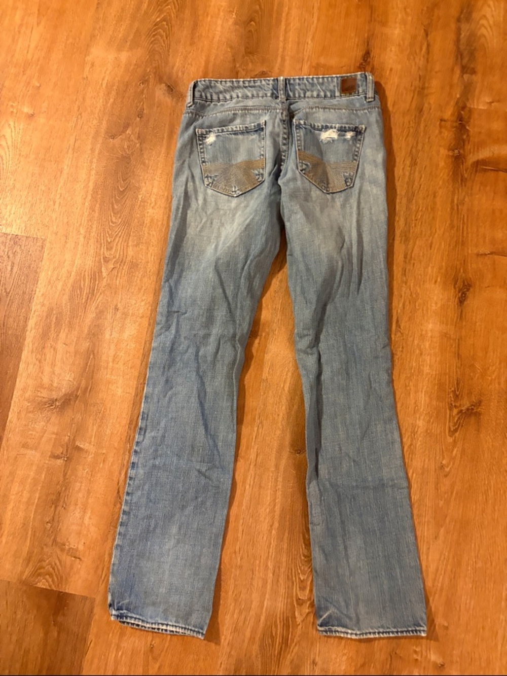 American Eagle 77 Strait Jeans size 0 Reg - Picture 8 of 9